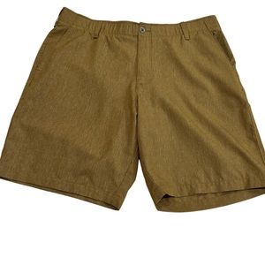 Swiss Tech | Men's Heather Brown or Tan Hiking Athletic Shorts (Size 38)